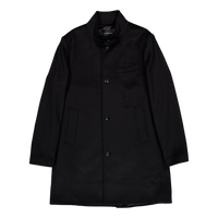 Jesse Melton Cashmere Coat Black