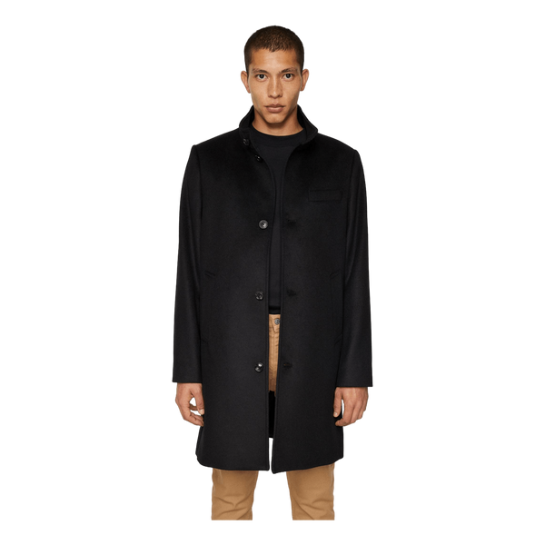 Jesse Melton Cashmere Coat Black