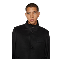 Jesse Melton Cashmere Coat Black