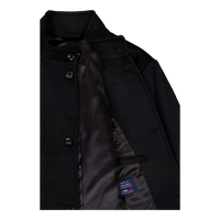 Jesse Melton Cashmere Coat Black