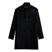 Jesse Melton Cashmere Coat Black