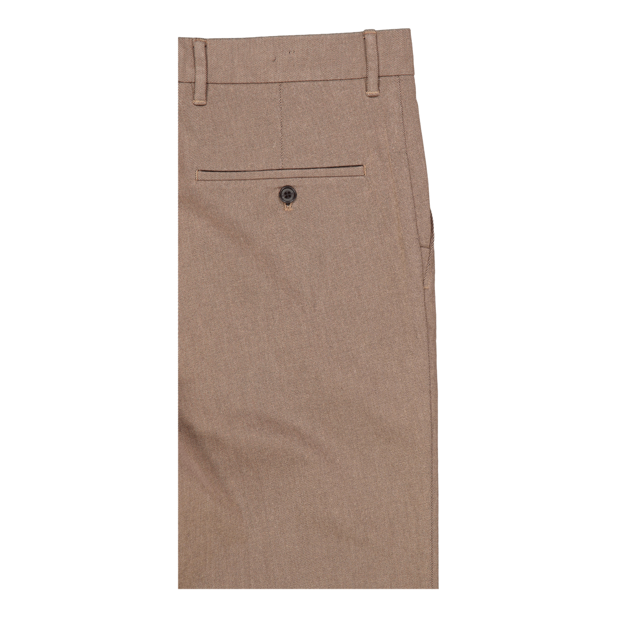 Lois C Flannel Twill Pants Tiger Brown