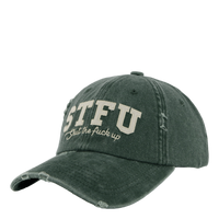 Stfu Vintage Dad Cap Washed Green