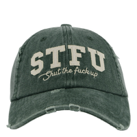 Stfu Vintage Dad Cap Washed Green