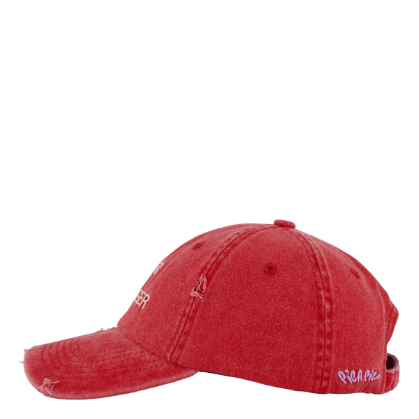 Disco Manager Vintage Dad Cap Washed Red