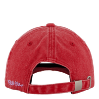 Disco Manager Vintage Dad Cap Washed Red