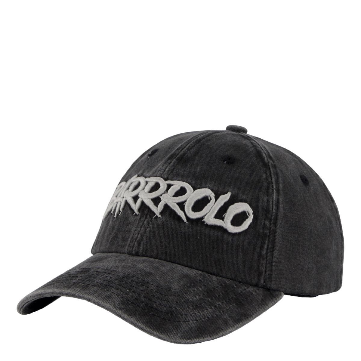 Barrrolo Dad Cap Washed Black