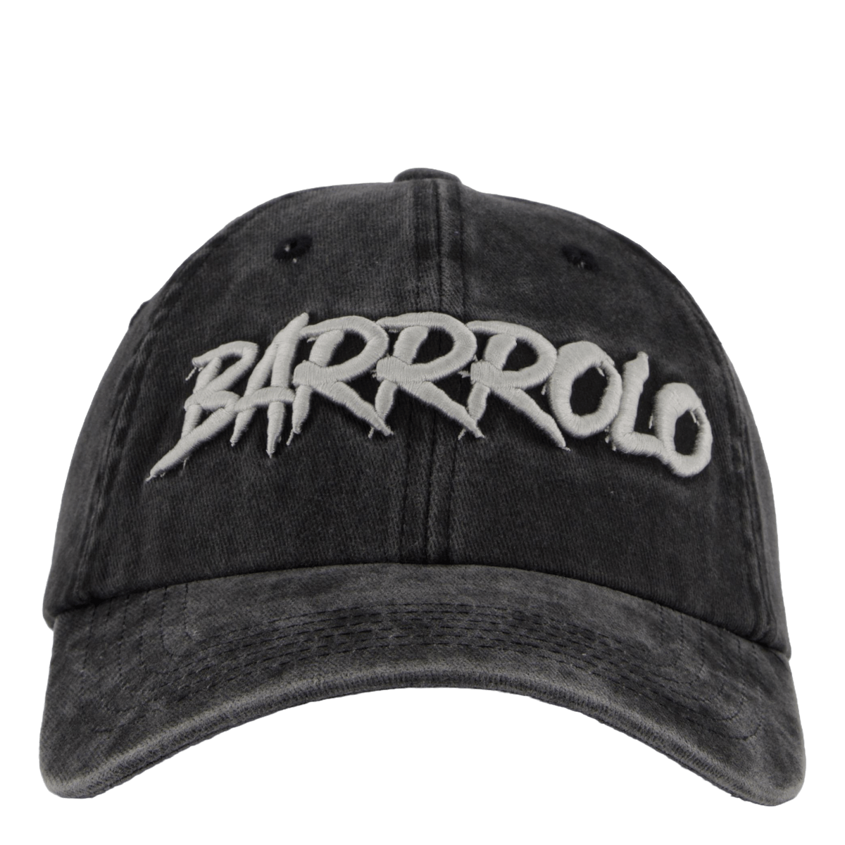 Barrrolo Dad Cap Washed Black