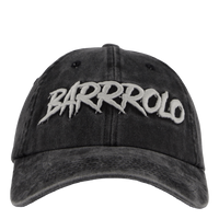 Barrrolo Dad Cap Washed Black