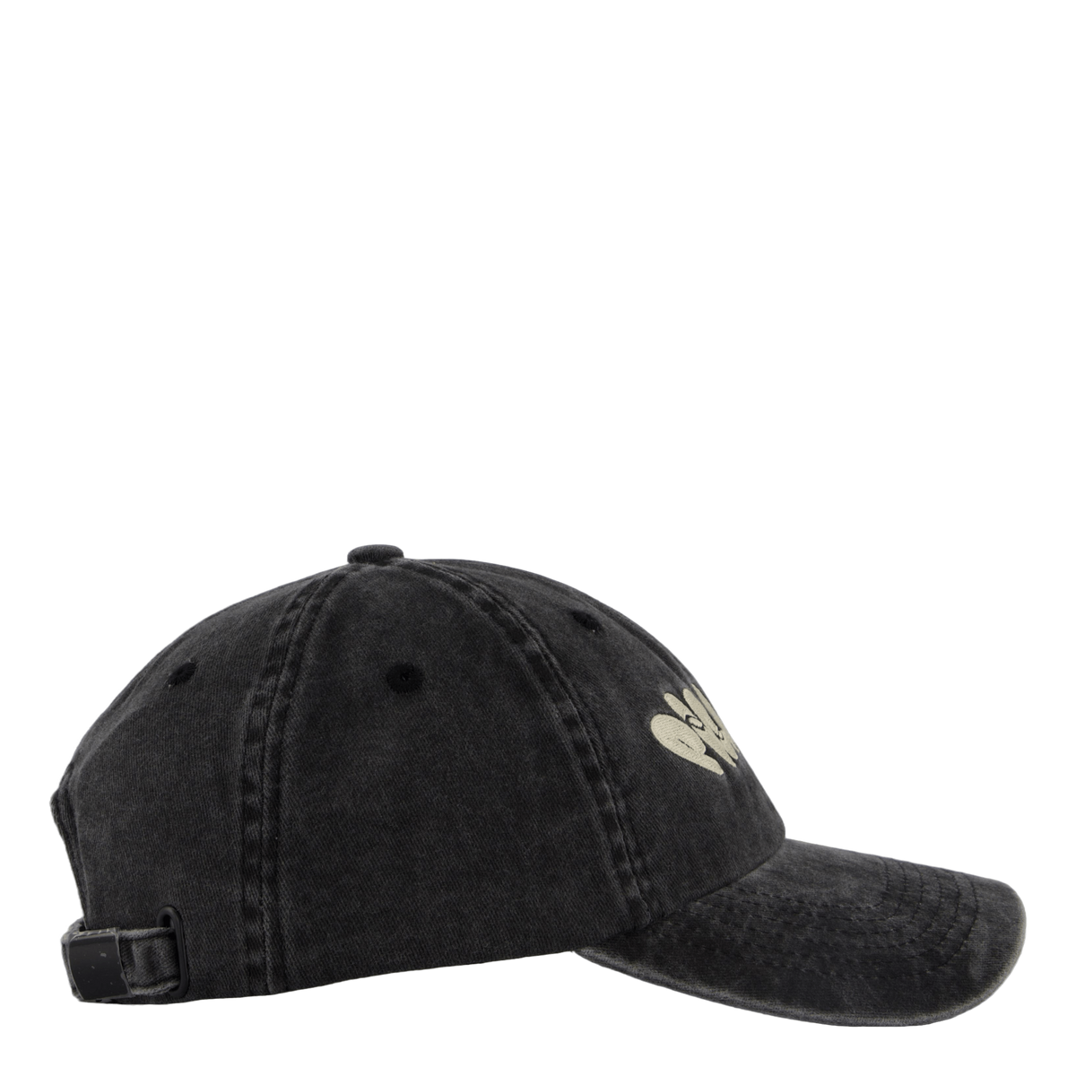 Pica Pica No 1 Dad Cap Washed Black