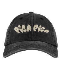 Pica Pica No 1 Dad Cap Washed Black