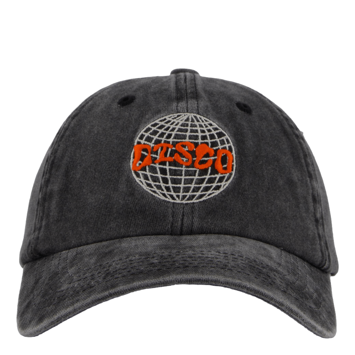 Disco Dad Cap Washed Black