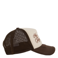 Jiggle Jiggle Trucker Cap Cappuccino Brown