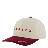 St Moritz Snapback Cap Off-white/plumm