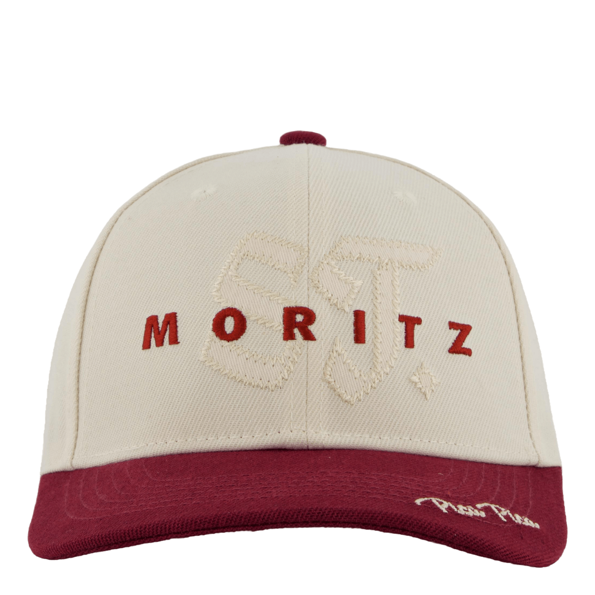 St Moritz Snapback Cap Off-white/plumm