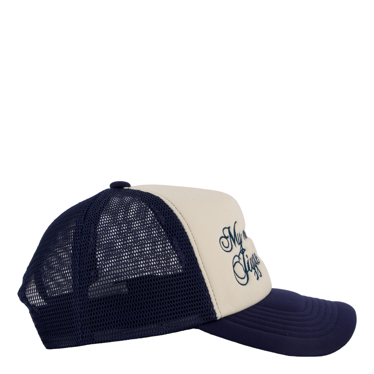 Jiggle Jiggle Trucker Cap Navy