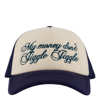 Jiggle Jiggle Trucker Cap Navy