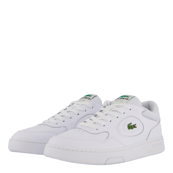 Linset Leather Trainers 21g White/gloss-log-marzipan-j