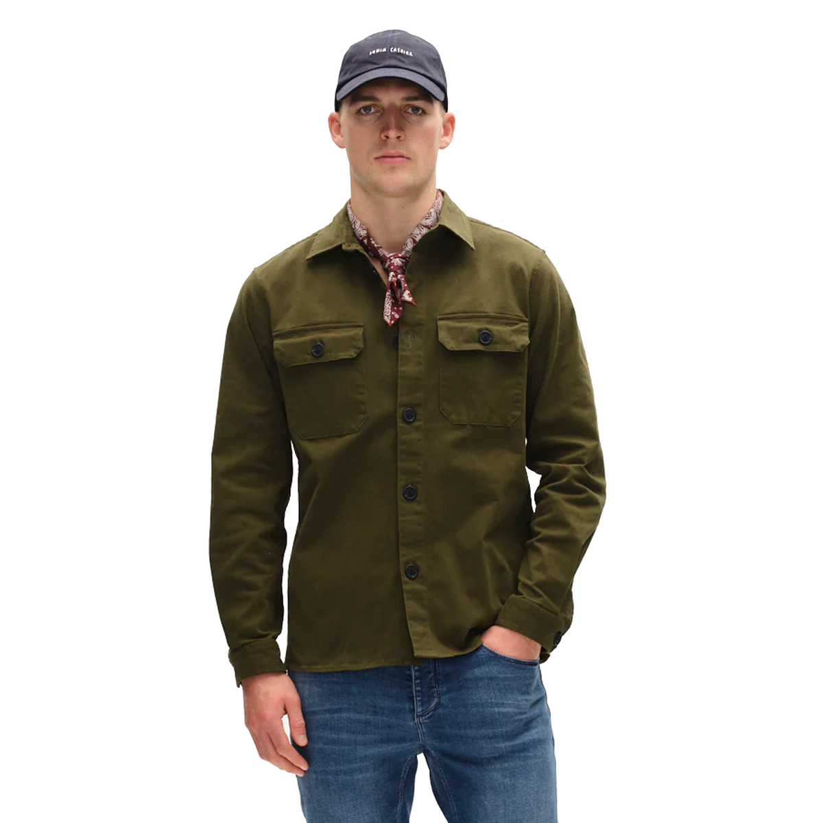 Topper Ls Shirt Army