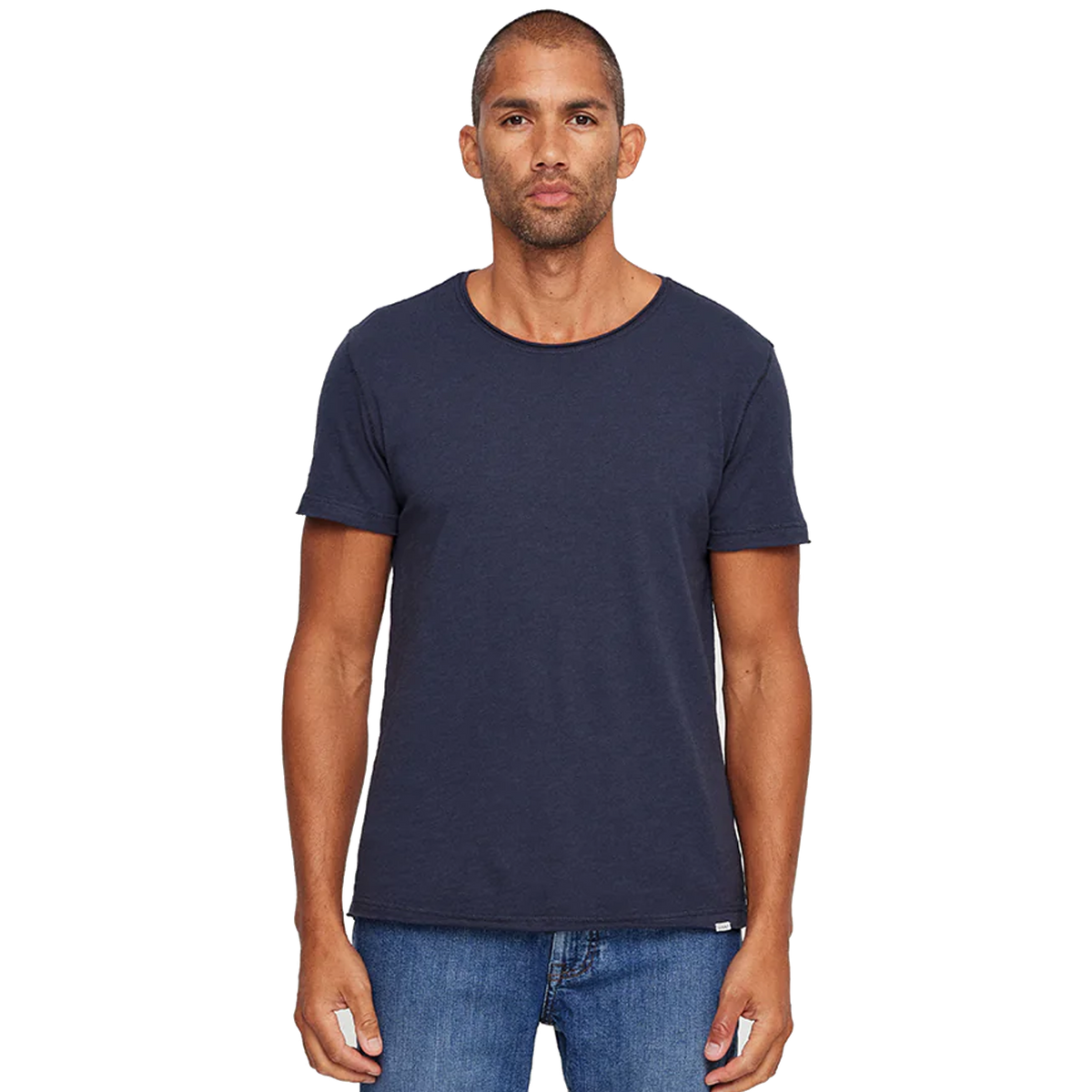 Konrad Slub S"/s Tee Navy