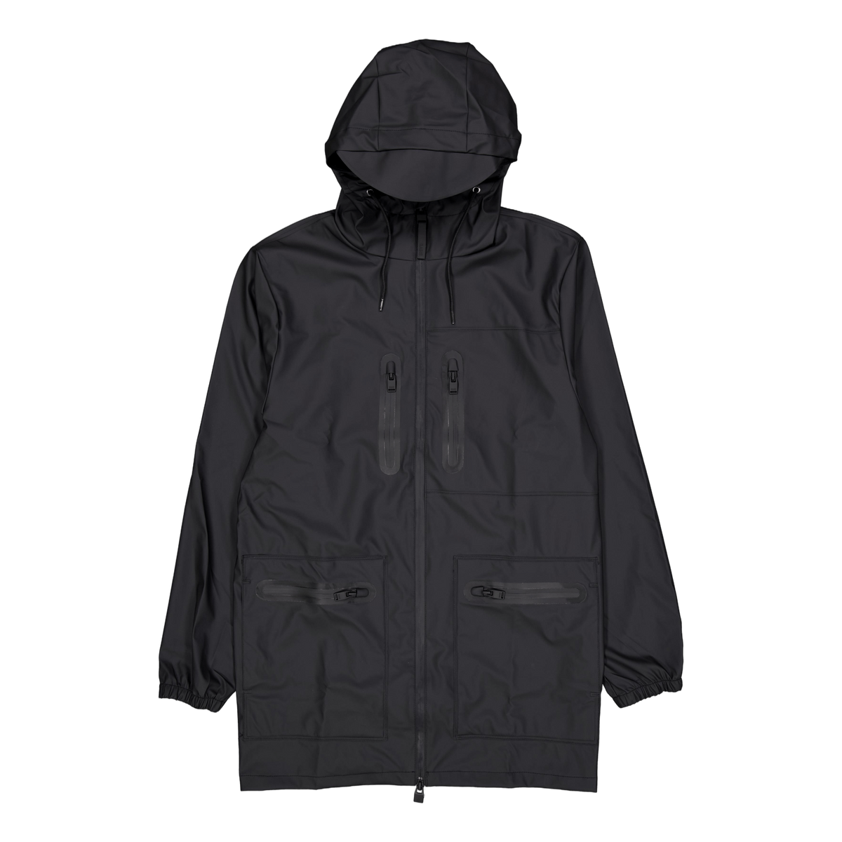 Cargo Long Jacket W3 01 Black