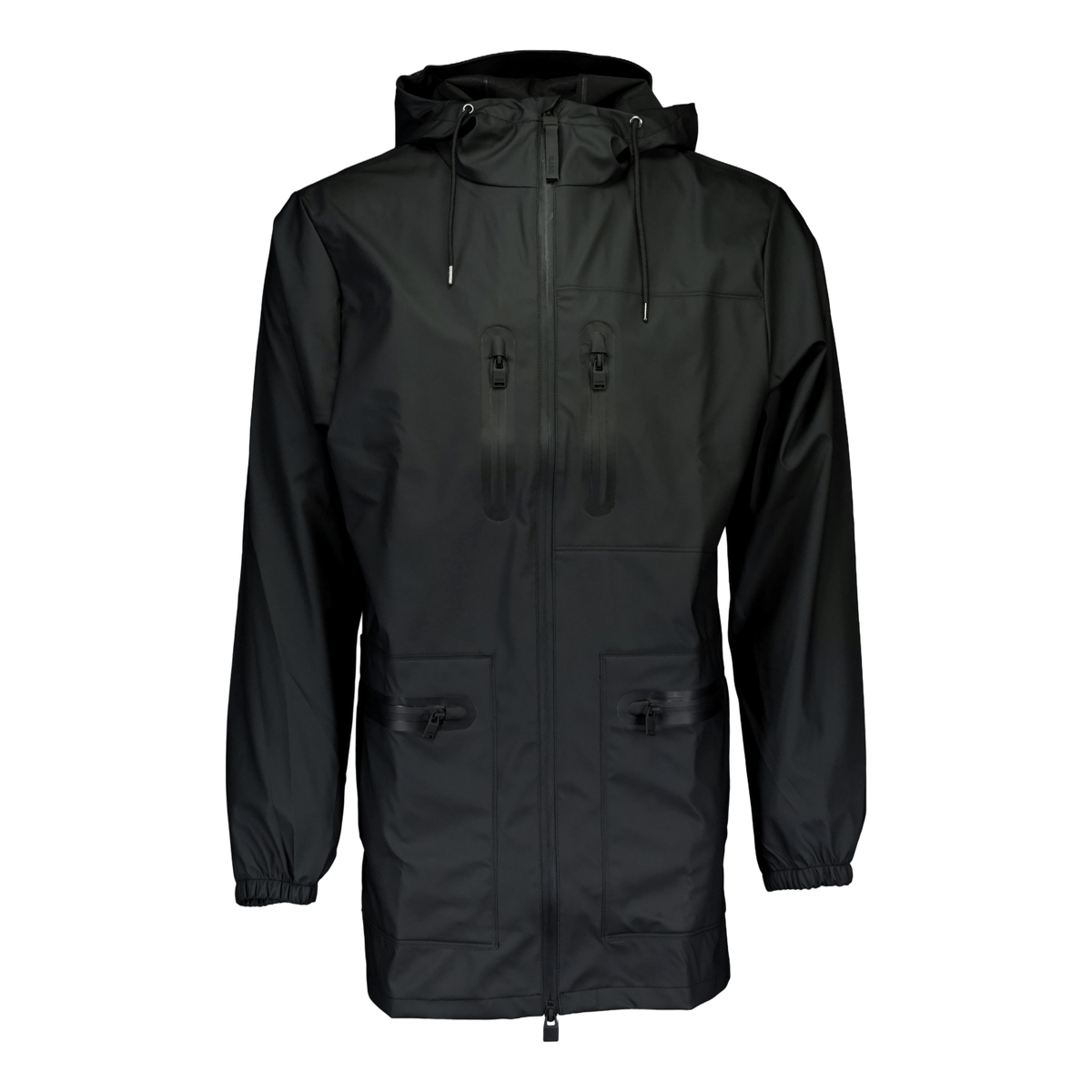 Cargo Long Jacket W3 01 Black