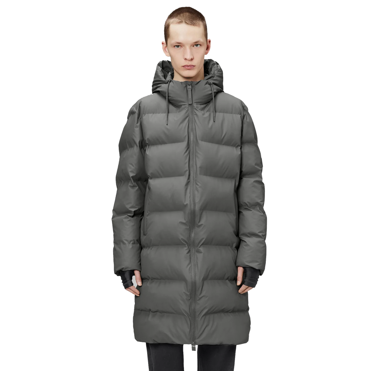 Alta Longer Puffer Jacket W3t4 13 Grey