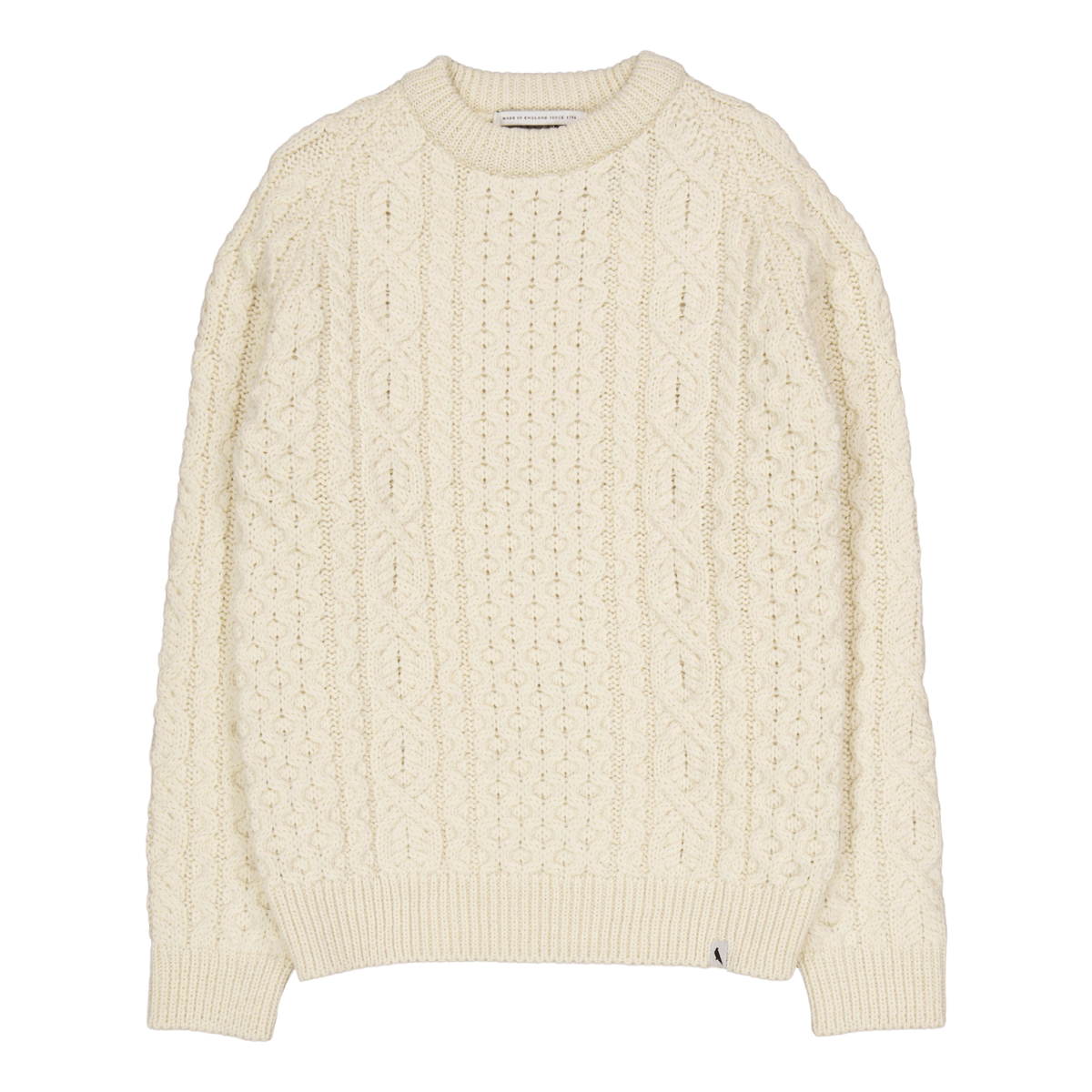 Hudson Aran Jumper Cream