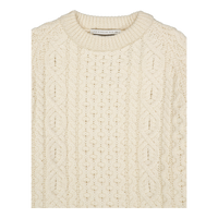 Hudson Aran Jumper Cream