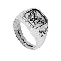 Butterfly Effect Ring Silver