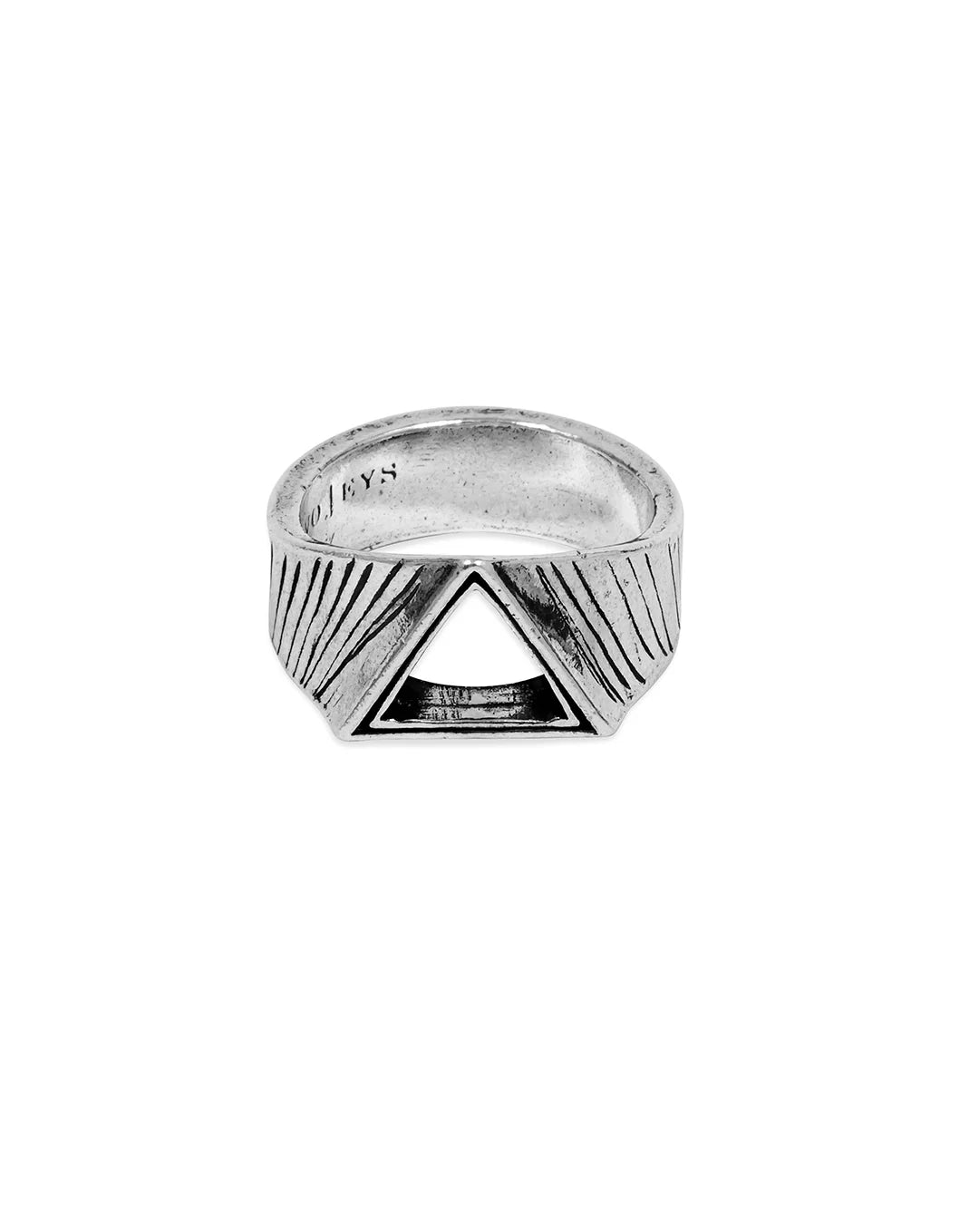 Triangle Ring Silver