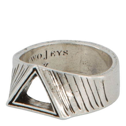 Triangle Ring Silver