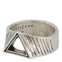 Triangle Ring Silver