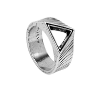 Triangle Ring Silver