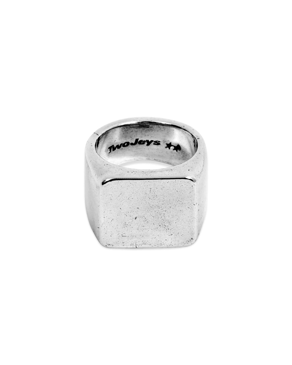 Squared Ring Silver