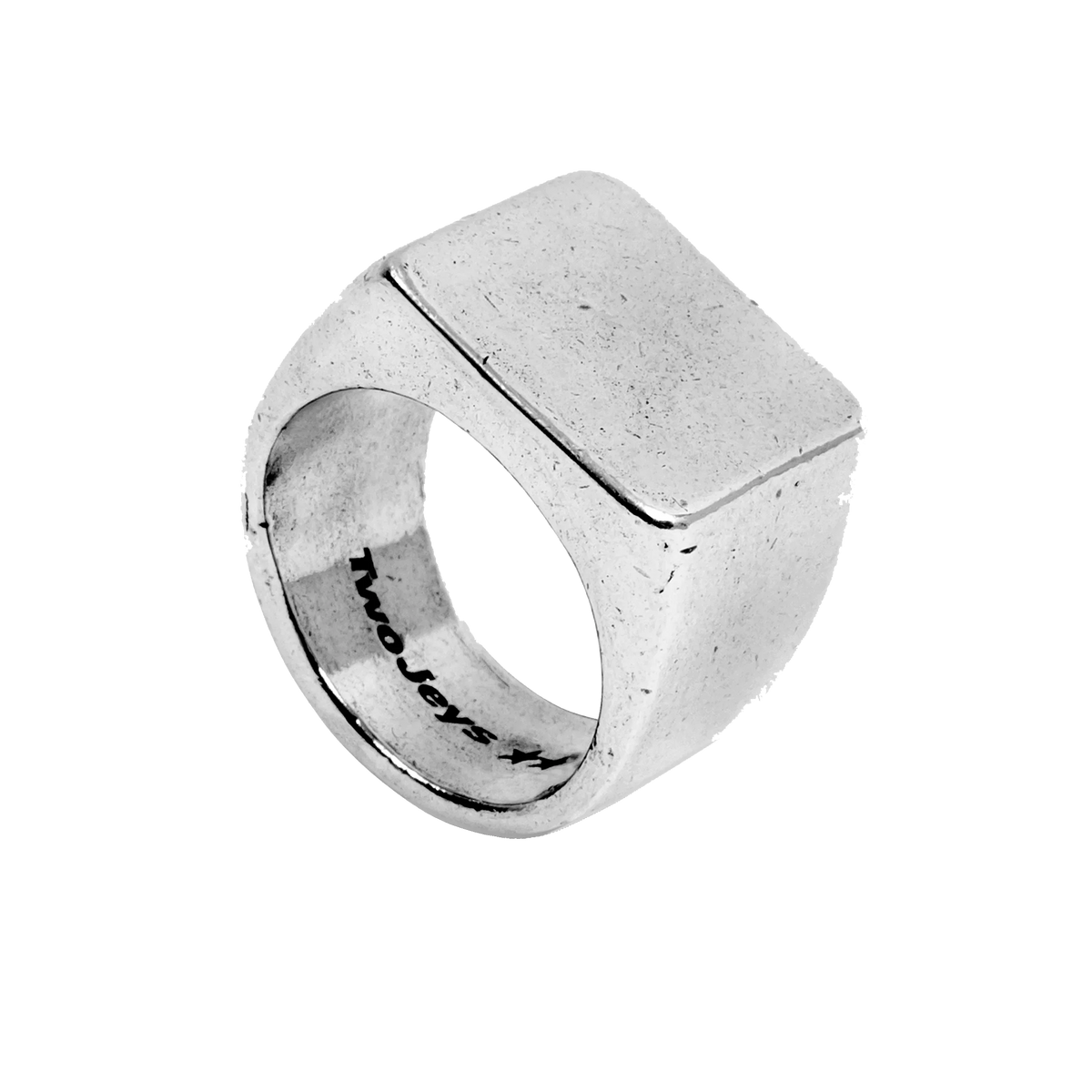 Squared Ring Silver