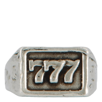 777 Ring Silver