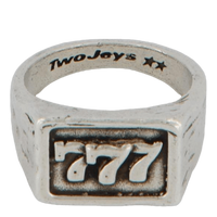 777 Ring Silver