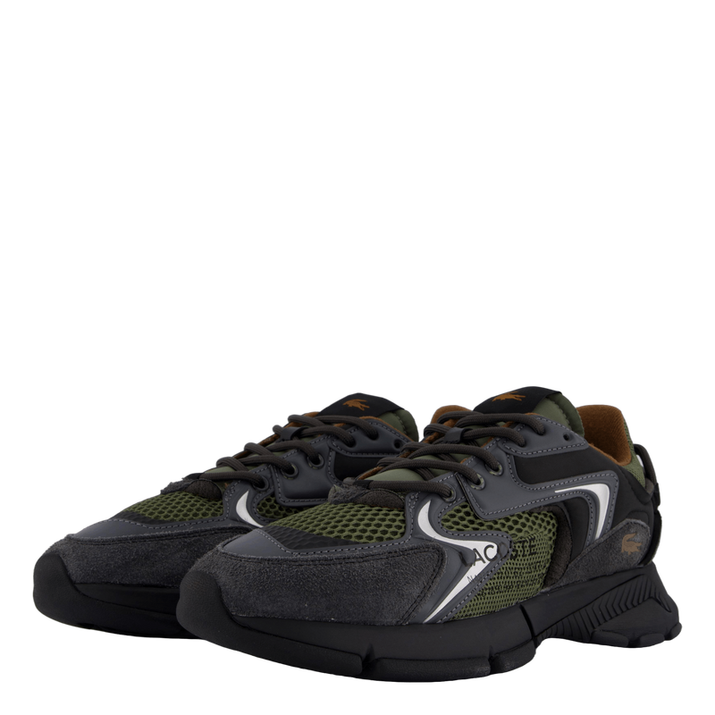 L003 Neo Trainers 12x Dark Green Black