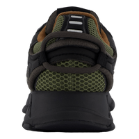 L003 Neo Trainers 12x Dark Green Black