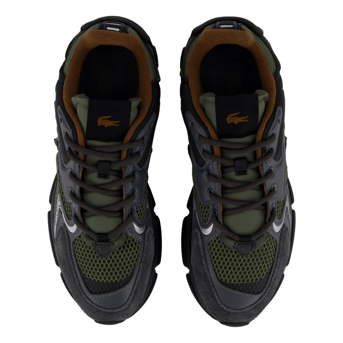 L003 Neo Trainers 12x Dark Green Black