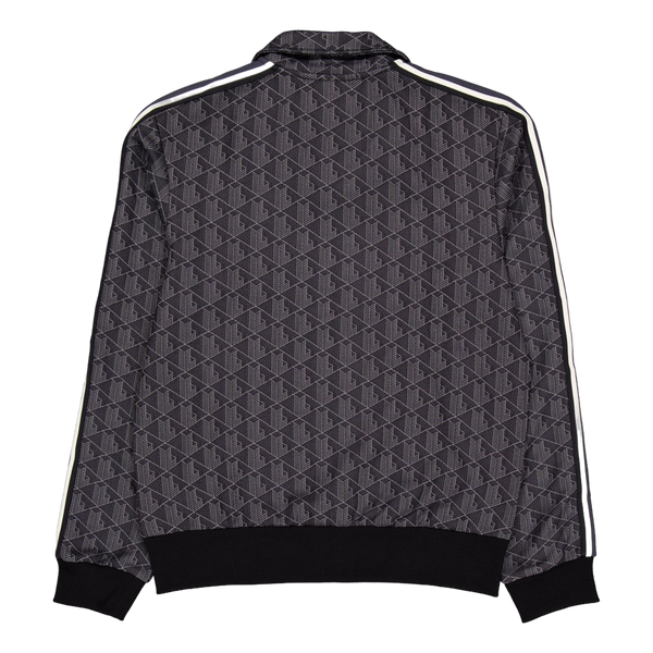 Paris Zip-up Jacquard Track Ja 4pc Black/dark Grey