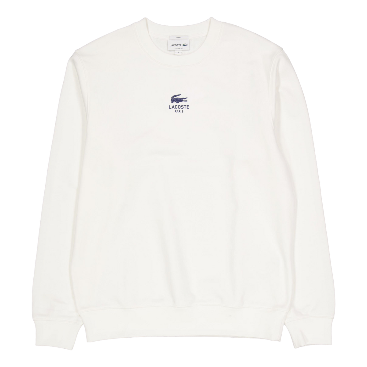 Printed Fleece Sweatshirt 70v White