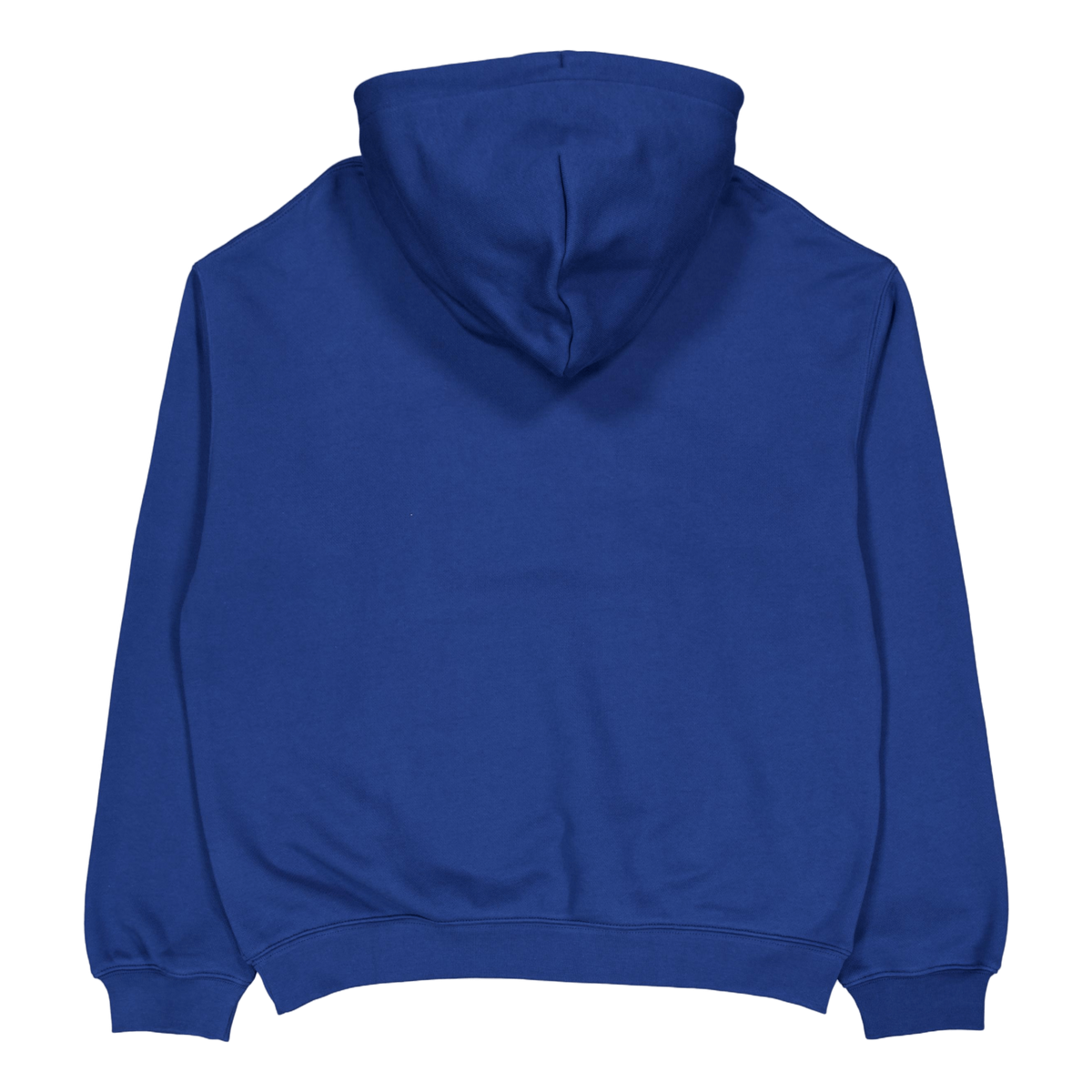 Loose Fit Badge Accent Hoodie Hbm Blue