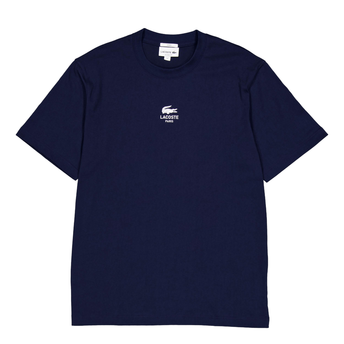 Signature Print Cotton T-shirt 166 Midnight Blue