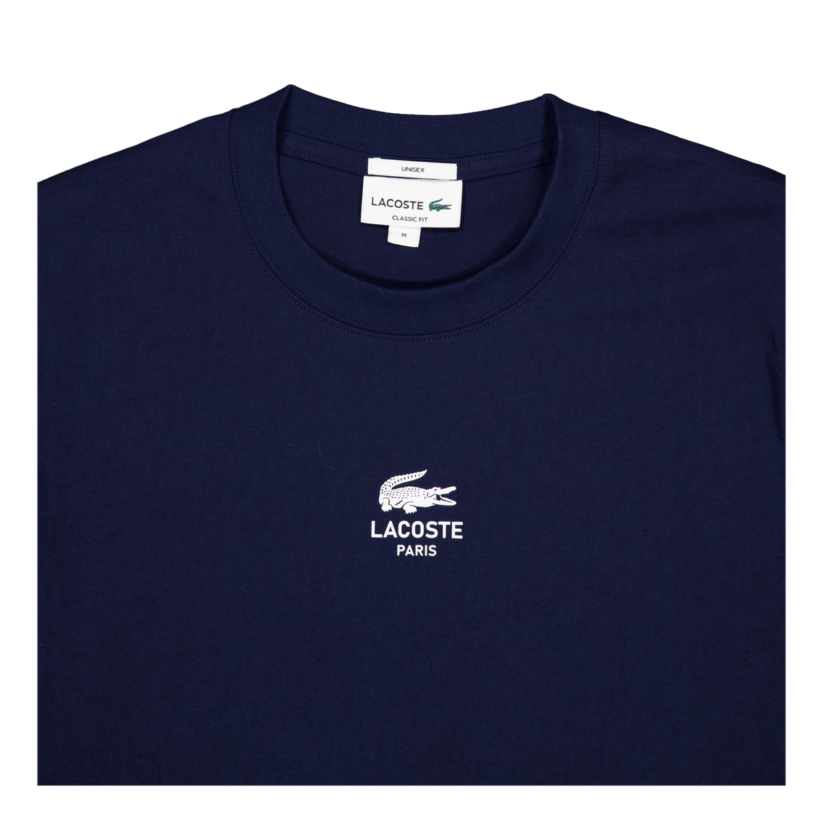 Signature Print Cotton T-shirt 166 Midnight Blue