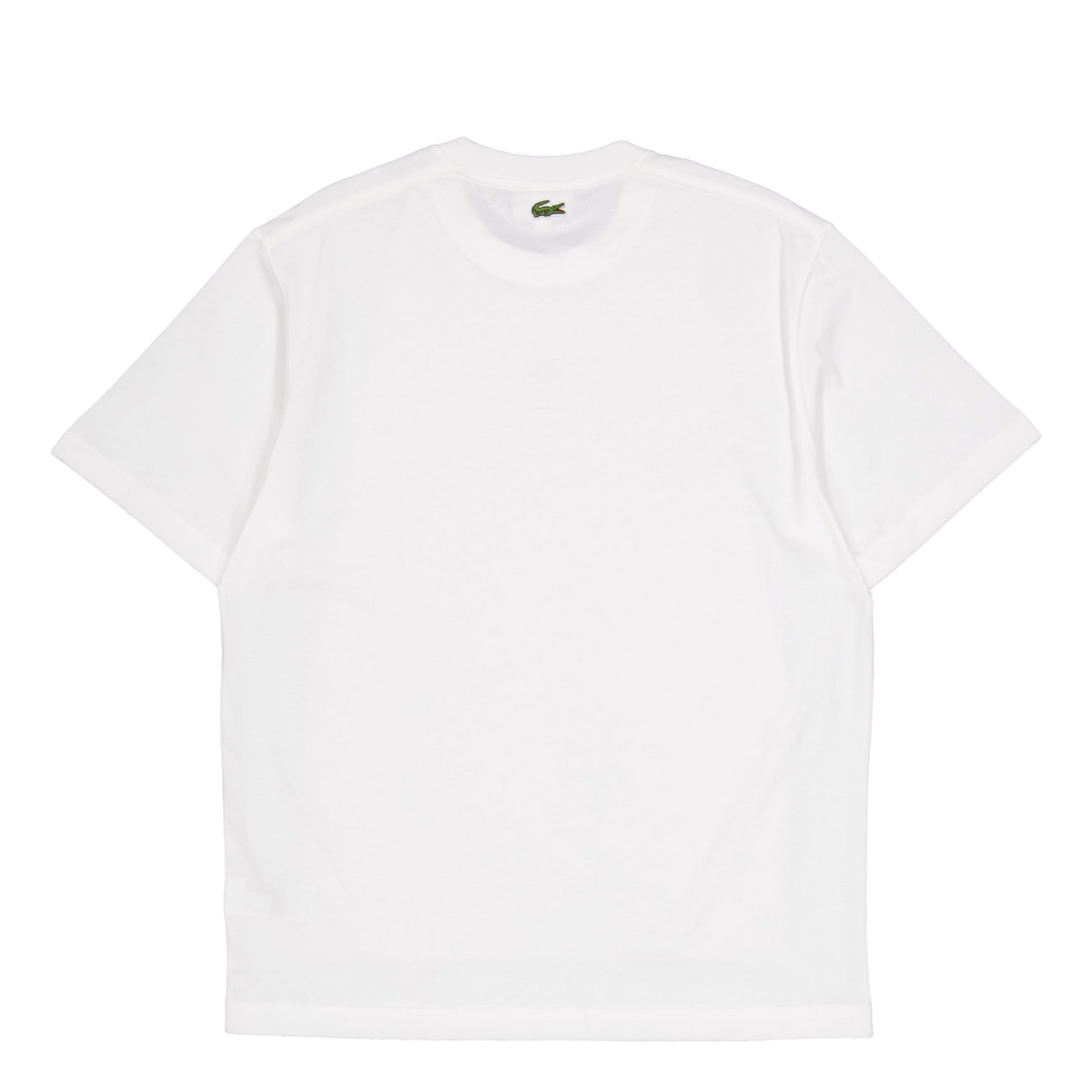 Signature Print Cotton T-shirt 70v White