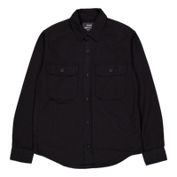 Dyed Canvas Skyler Shirt 1 Black