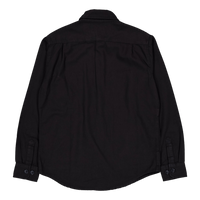 Dyed Canvas Skyler Shirt 1 Black