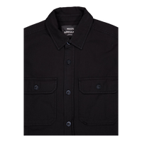 Dyed Canvas Skyler Shirt 1 Black